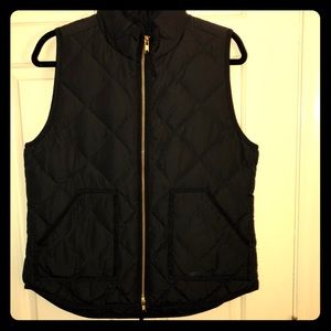 Black J Crew vest